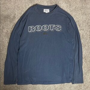Y2K 2000s Roots Athletic Long Sleeve Shirt